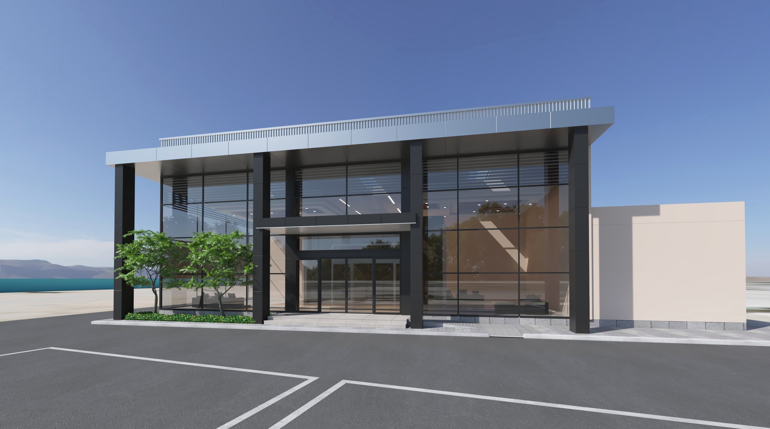 Truck Showroom - Ghala Height (Concept)